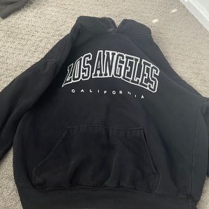 Brady melvile black los Angeles hoodie